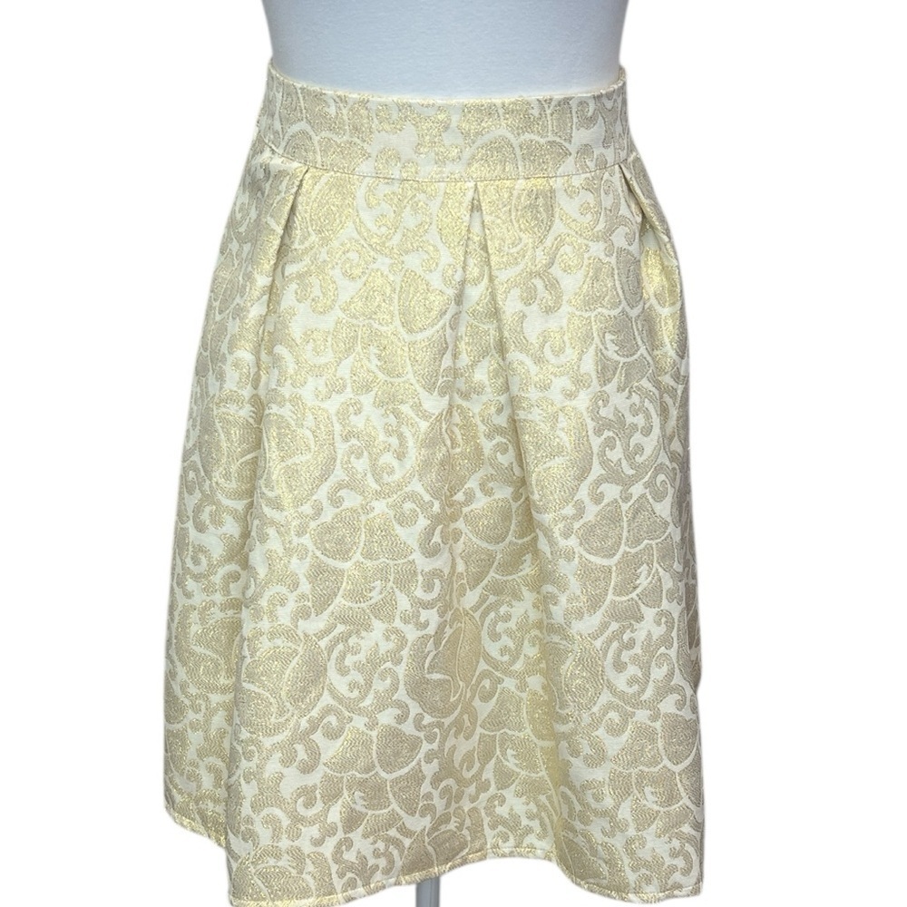 Gibson Gold Design Skirt Cream
